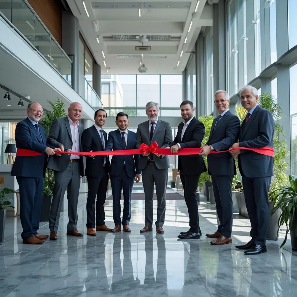 Inauguración de nuevas oficinas internacionales