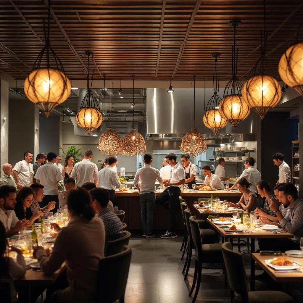 Cadena de restaurantes en crecimiento